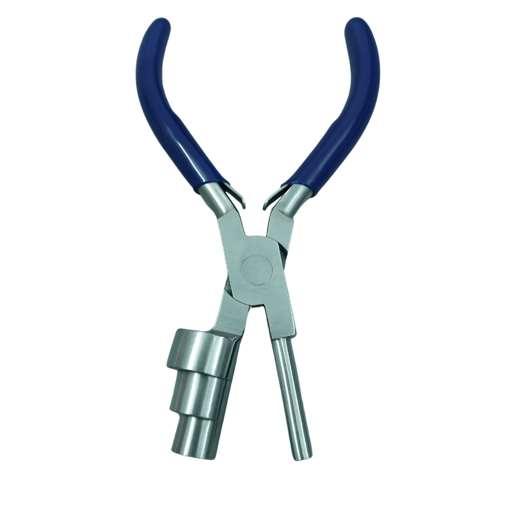 Wire Looping Plier - Concave Lower Jaw