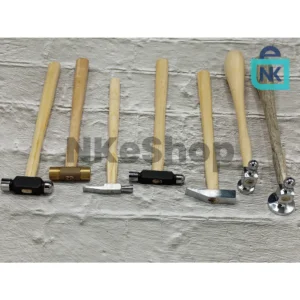 Set of 7 Jewelry Making Hammers